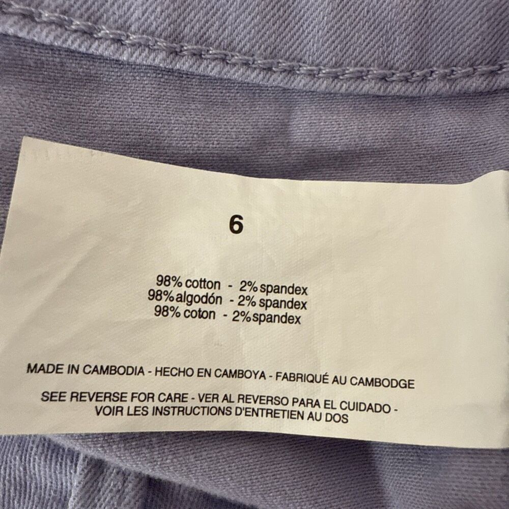 Nine West Lilac Gramercy Crop Pants Women’s Size 6 - Picture 10 of 15